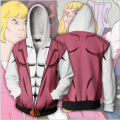 2019外贸 新款 亚当王子 3D数码印花卫衣 cosplay动漫周边
