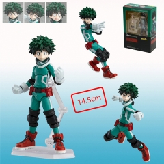 Figma 323 我的英雄学院 绿谷出久 可动手办，到货了，一件48个，高约14.5cm，外盒尺寸15X7.5X22cm，重量202g