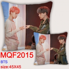 K-POP BTS Bulletproof Boy Scouts Korean Star Square Soft Stuffed Pillow