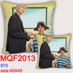 K-POP BTS Bulletproof Boy Scouts Korean Star Square Soft Stuffed Pillow
