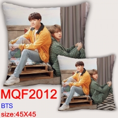 K-POP BTS Bulletproof Boy Scouts Korean Star Square Soft Stuffed Pillow