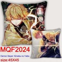 Demon Slayer: Kimetsu no Yaiba Cartoon Cosplay Anime Square Soft Stuffed Pillow