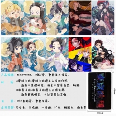 10个一套）鬼灭之刃-1 10个装磨砂卡贴