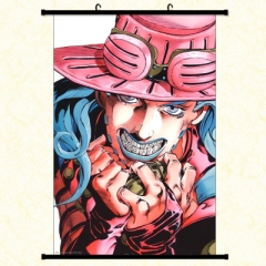 JOJO奇妙的冒险雷奥·艾班乔周边挂画跨境漫展亚马逊WISH货源批发