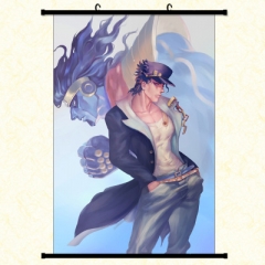 JoJo's Bizarre Adventure Cartoon Wallscrolls Waterproof Anime Wallscrolls