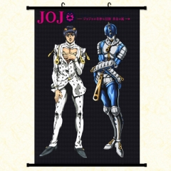 jojo的奇妙冒险挂画 黄金之风 雷欧·阿帕基卷轴海报一件代发定制