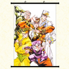 漫客 JOJO的奇妙冒险黄金之风 乔鲁诺 祖罗 动漫挂画海报代发定做