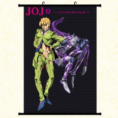 JOJO的奇妙冒险海报挂画黄金之风壁画二次元动漫周边来图定制批发