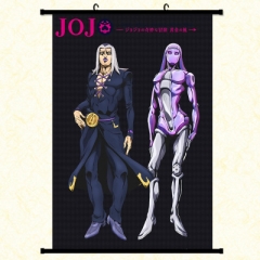 JOJO的奇妙冒险挂画海报黄金之风周边JoJo's Bizarre跨境漫展货源