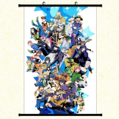 JoJo's Bizarre Adventure Cartoon Wallscrolls Waterproof Anime Wallscrolls
