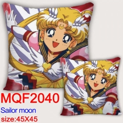 Pretty Soldier Sailor Moon Cartoon Cosplay Anime Square Soft Stuffed Pillow