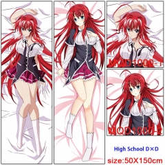 High School D×D Cartoon Anime Soft Long Cute Print Pillow 50X150cm