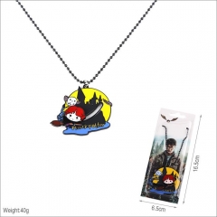 Harry Potter Pattern Cartoon Cosplay Anime Alloy Necklace