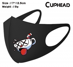 Cuphead Cartoon Pattern Cosplay Printing Anime Mask
