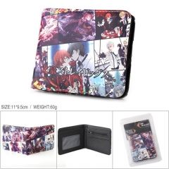 Bungo Stray Dogs Cartoon Cosplay PU Folding Purse Anime Wallet