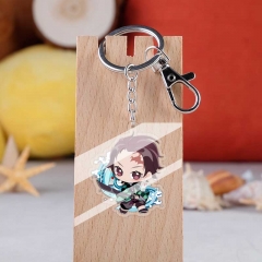 Demon Slayer: Kimetsu no Yaiba Anime Acrylic Keychain Cute Cartoon Pendant