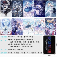 10个一套）初音未来 10个装磨砂卡贴 5套的价格