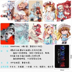10个一套）工作细胞 10个装磨砂卡贴