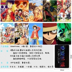 10个一套）海贼王 10个装磨砂卡贴 5套的价格