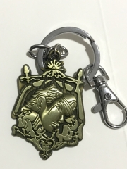 JoJo's Bizarre Adventure Pattern Cartoon Cosplay Anime Alloy Keychain