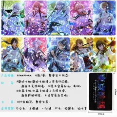 10个一套）刀剑乱舞-A款 10个装磨砂卡贴