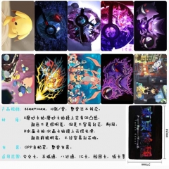 10个一套）宠物小精灵-B款 10个装磨砂卡贴