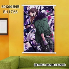 (60X90)BH1726--我的英雄学院-动漫白色塑料杆