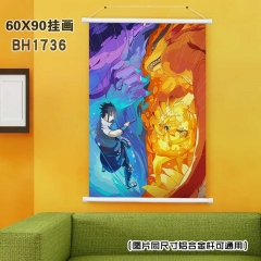 (60X90)BH1736--火影忍者-动漫白色塑料杆
