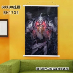(60X90)BH1732--钢之炼金术师-动漫白色塑料杆