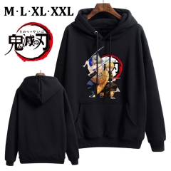 鬼灭之刃 新款数码印花加绒加厚卫衣