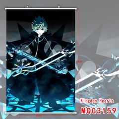 Kingdom Hearts Cartoon Wallscrolls Waterproof Anime Wallscrolls 60X90