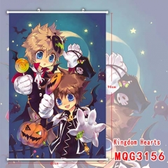 Kingdom Hearts Cartoon Wallscrolls Waterproof Anime Wallscrolls 60X90