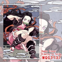 60*90CM Demon Slayer: Kimetsu no Yaiba Cartoon Wallscrolls Waterproof Anime Wallscrolls
