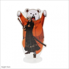 海贼王 特拉法尔加罗 亚克力立牌站牌摆件 15CM