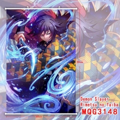 Demon Slayer: Kimetsu no Yaiba Cartoon Wallscrolls Waterproof Anime Wallscrolls 60X90