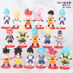Dragon Ball Z 2 Generation Collection Model Toy Anime PVC Figure (16pcs/set)