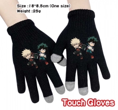 Boku no Hero Academia/My Hero Academia Anime Full Finger Touch Screen Gloves Winter Gloves