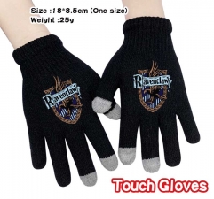 Harry Potter Anime Full Finger Touch Screen Gloves Winter Gloves