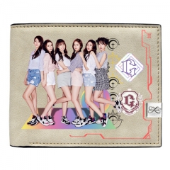 K-Pop GFRIEND Wallets PU Leather Short Wallet