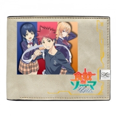 Shokugeki no Soma Wallets PU Leather Short Wallet
