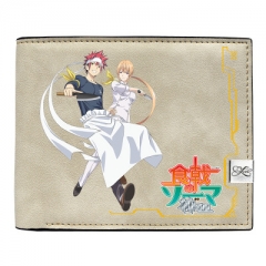 Shokugeki no Soma Wallets PU Leather Short Wallet