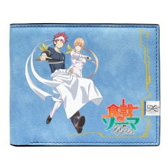 Shokugeki no Soma Wallets PU Leather Short Wallet