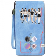 K-Pop GFRIEND Wallets PU Leather Long Zipper Wallet