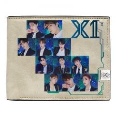 K-Pop Produce X 101 Wallets PU Leather Short Wallet