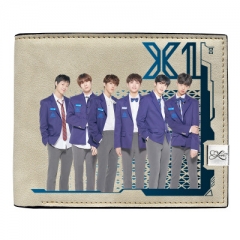 K-Pop Produce X 101 Wallets PU Leather Short Wallet