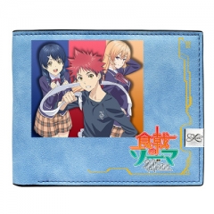 Shokugeki no Soma Wallets PU Leather Short Wallet