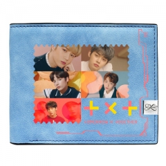 K-POP TXT TOMORROW X TOGETHER Wallets PU Leather Short Wallet
