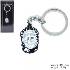 Hellraiser Cosplay Movie Anime Alloy Keychain