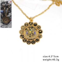 Marvel's The Avengers Cosplay Movie Anime Alloy Necklace