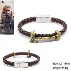 Marvel's The Avengers The Thor Cosplay Jewelry Bangles Weaving Anime Bracelet